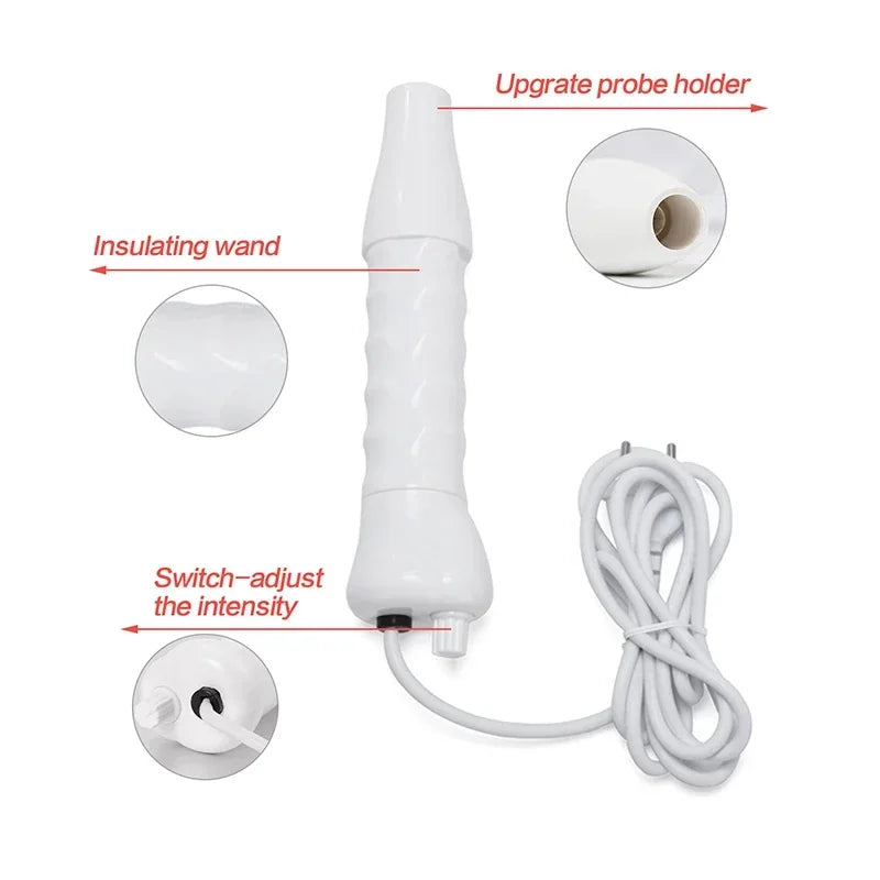 ⚡ Portable High Frequency Facial Machine – Handheld Electric Skin Beauty Tool