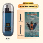 ✂️ 2 in 1 Electric Ear & Nose Hair Trimmer – Portable Professional Grooming Tool