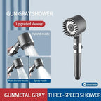 🚿 High-Pressure 3-Mode Water-Saving Shower Head