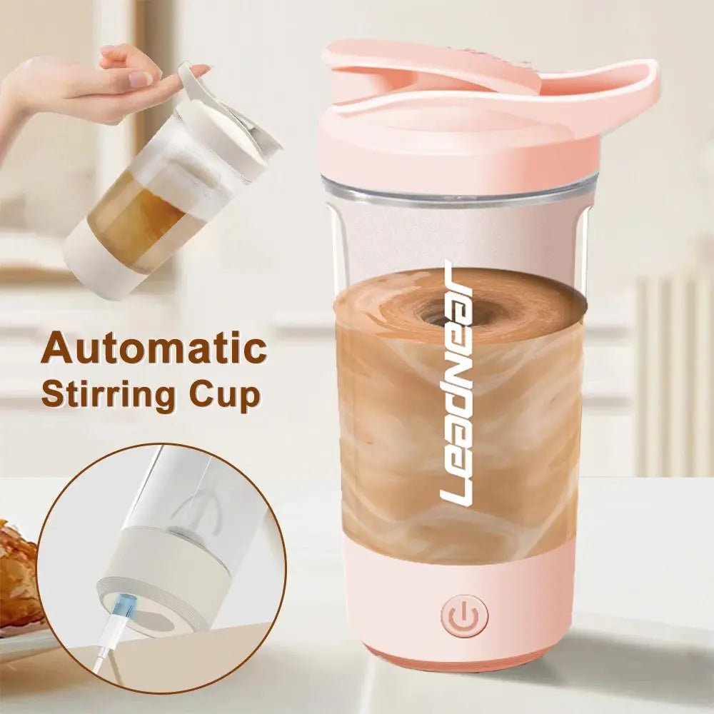 🥤 Portable Rechargeable Blender – 6 Blades | Smoothies, Coffee & Juices