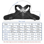 💪🩻 Back Brace Posture Corrector – Adjustable Full Back Support