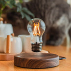 ✨ Magnetic Levitating LED Bulb Lamp | Floating Desk & Room Light