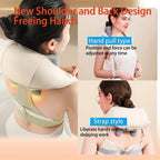 💆‍♀️ 20W Beige Neck & Shoulder Massager – Wireless Kneading Massage Shawl