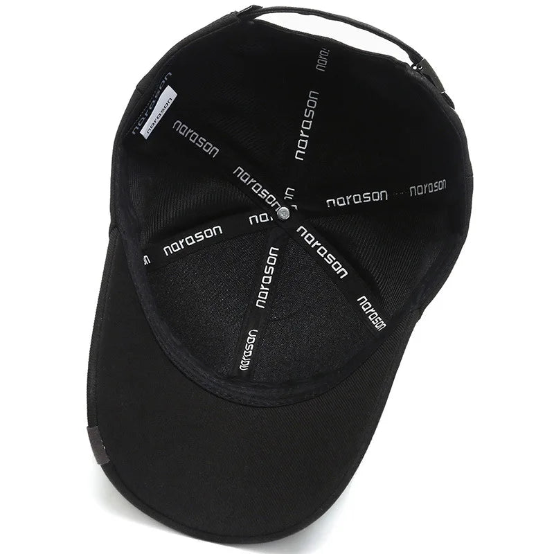 🧢 Unisex Hua Label Baseball Cap – Hip Hop Adjustable Casual Hat