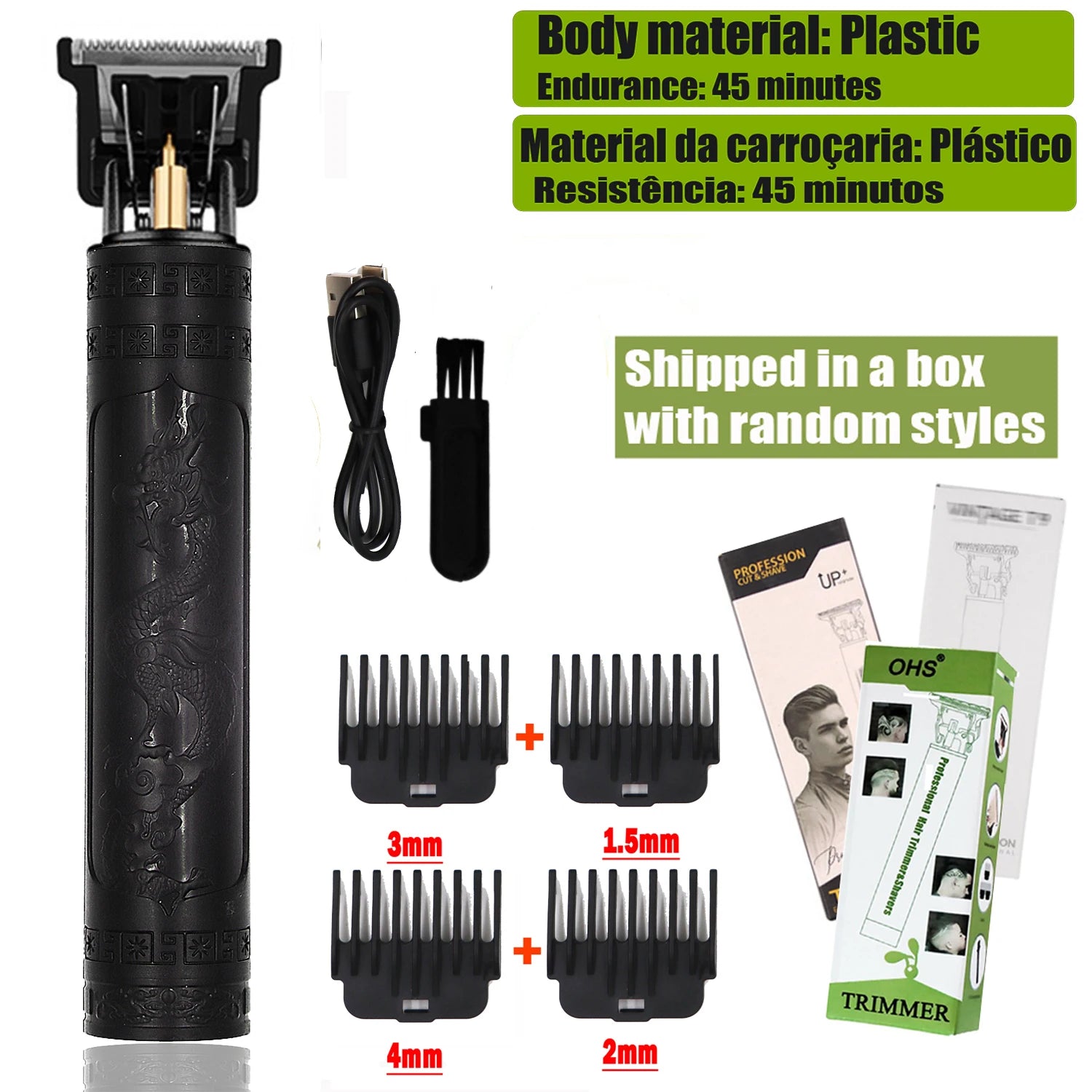 💈 T9 Hair Clipper – Electric Beard & Hair Trimmer for Men
