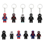 🕸️ Marvel Spiderman & Gwen Cartoon Keychain | Backpack, Keys & Collectible Accessory 🎒