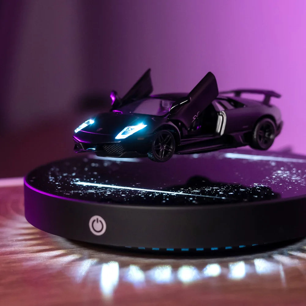 🚗 Magnetic Levitating Floating Car | 360° Rotating Decoration Display 🌀