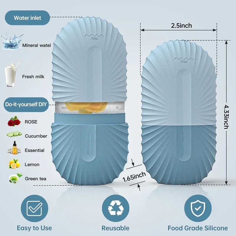 ❄️ Ice Face Roller – Silicone Ice Mold for Facial Beauty Massage
