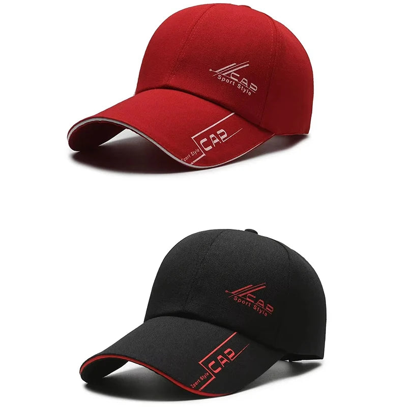 🧢 Summer Long Brim Baseball Cap – Unisex Outdoor Sun Protection Hat