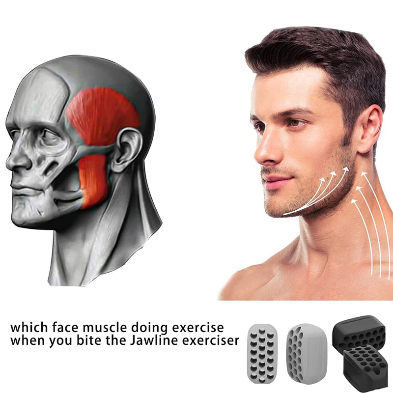 💪 Jaw & Neck Exerciser Ball | Face Slimming & Double Chin Reducer 🦷
