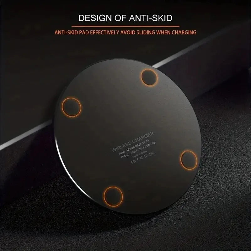 ⚡ VIKEFON 30W Fast Wireless Charging Pad Stand