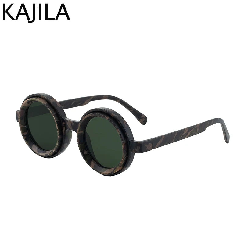 🕶️ Steampunk Polarized Sunglasses – Unique Style with UV400 Protection 😎