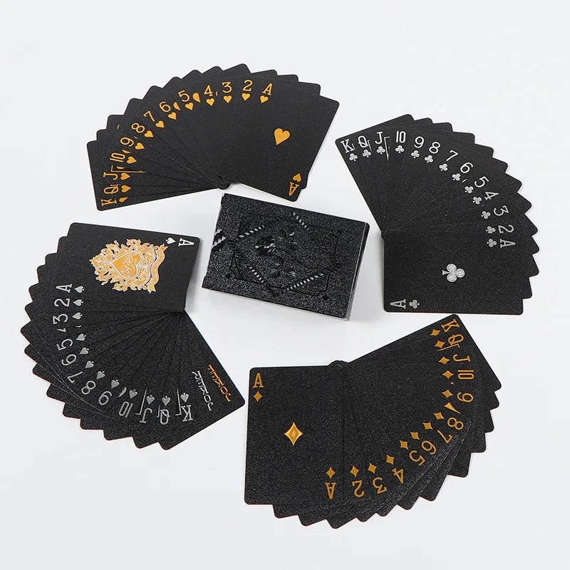 🃏 Multiple Styles Color Playing Card Game – Waterproof Poker Cards, Magic Package, Board Game Gift Collection