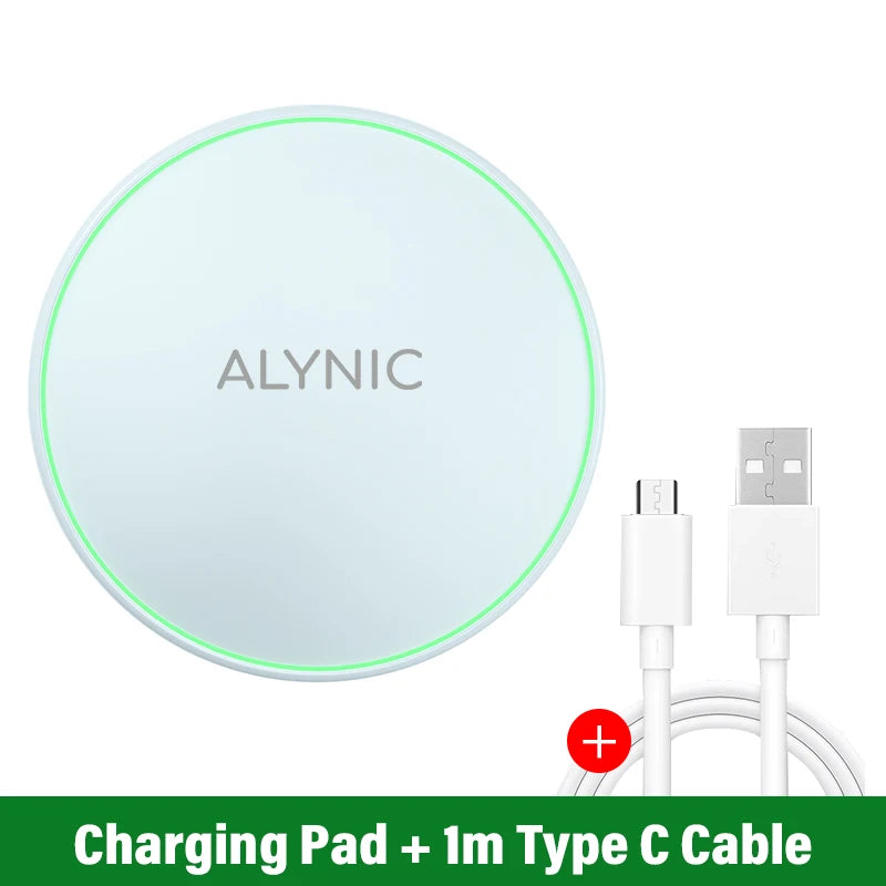 ⚡ VIKEFON 30W Fast Wireless Charging Pad Stand