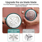 👕 BOUSSAC Electric Lint Remover – Rechargeable Fabric Shaver & Sweater Defuzzer
