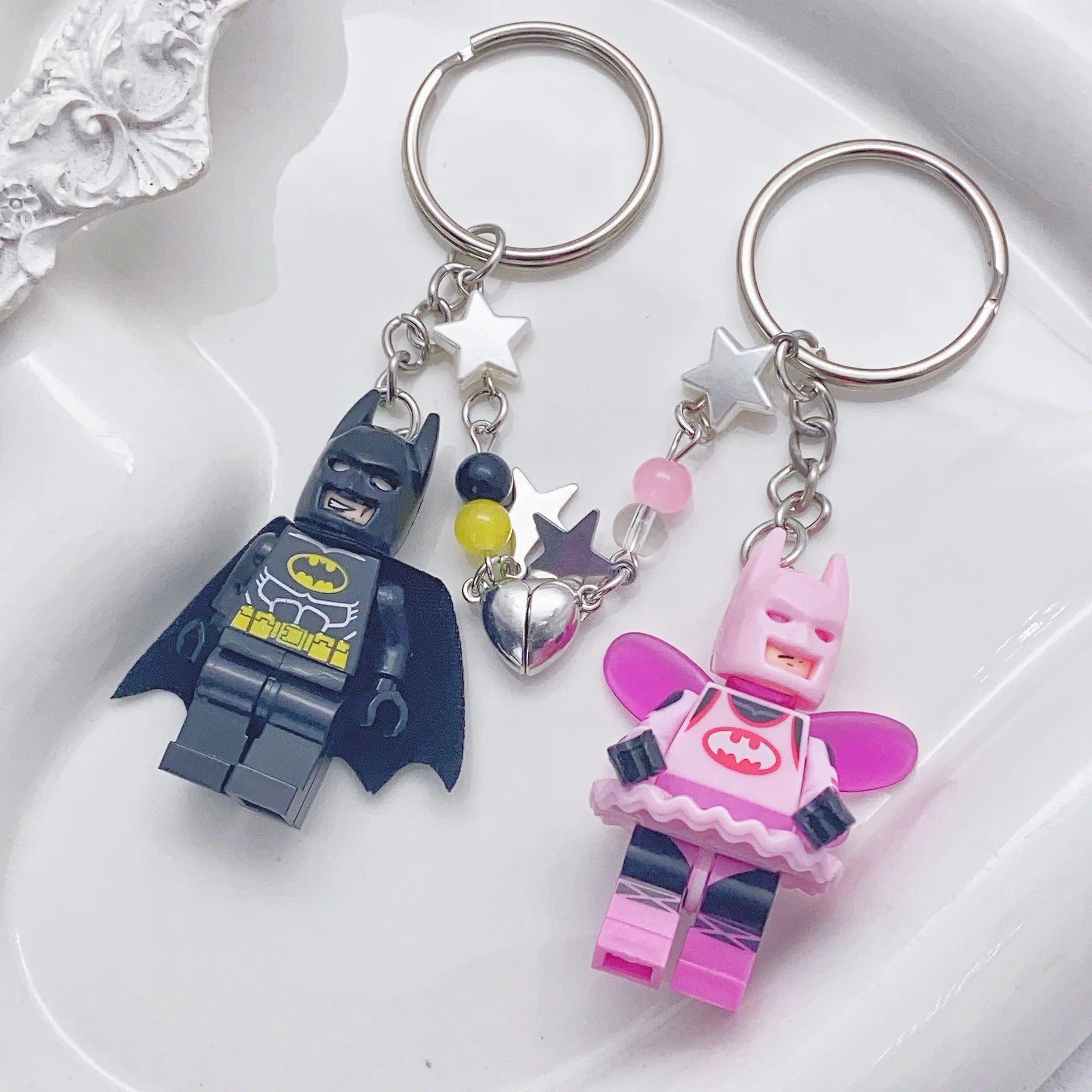 🧚‍♀️ Handmade 3D Fairy & Star Keychain / Charm