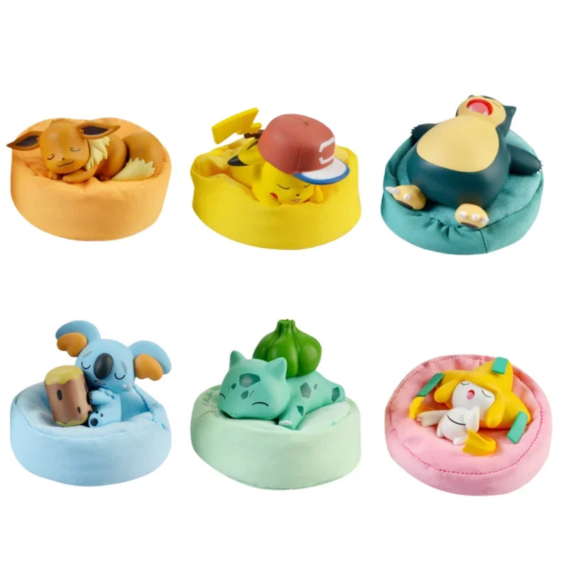 🌟 Pokemon Anime Starry Dream Series Action Figures – Pikachu, Eevee & More