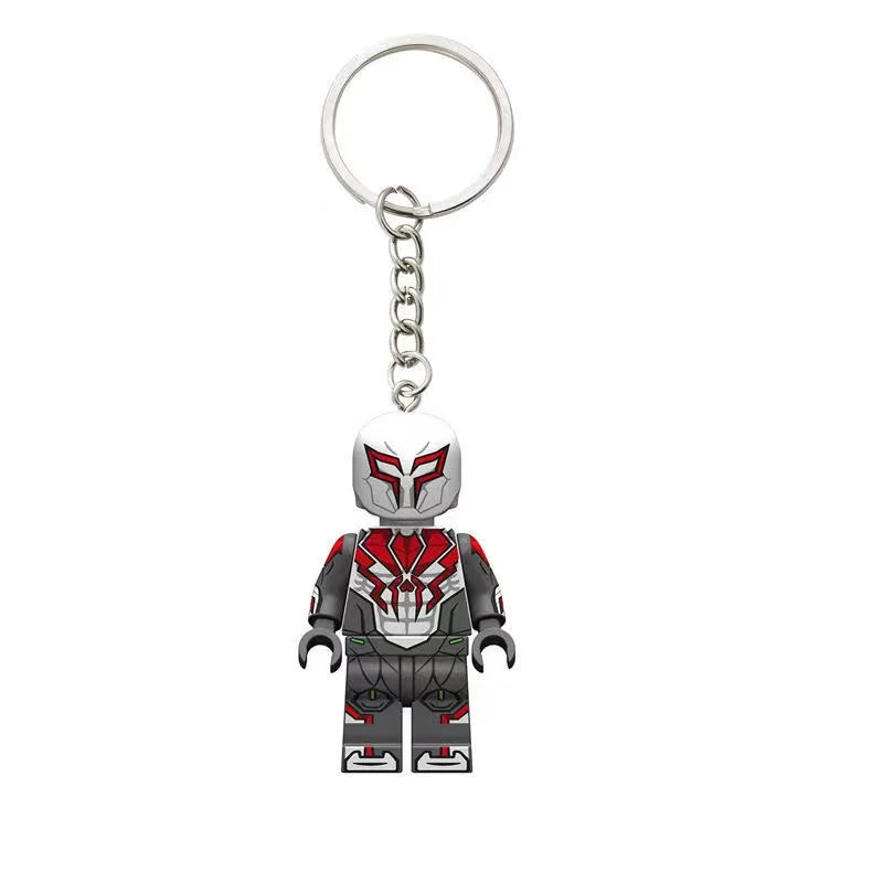 🕸️ Marvel Spiderman & Gwen Cartoon Keychain | Backpack, Keys & Collectible Accessory 🎒