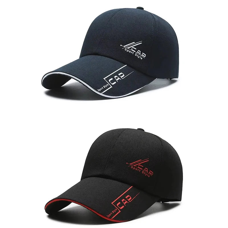 🧢 Summer Long Brim Baseball Cap – Unisex Outdoor Sun Protection Hat