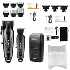 ✂️ Kemei Professional Hair Clippers & Shavers – Rechargeable Electric Grooming Tools