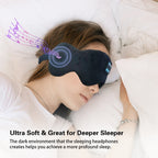 🌙 Sleep Mask with Bluetooth 5.3 Headphones – Sleep Better, Listen Better 🎧