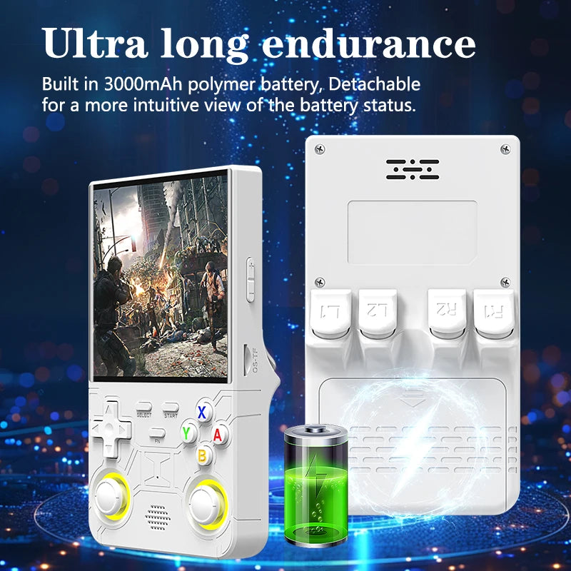 🎮 Retro Handheld Game Console – 4.0" IPS Screen, 128GB, Multi-Platform Support