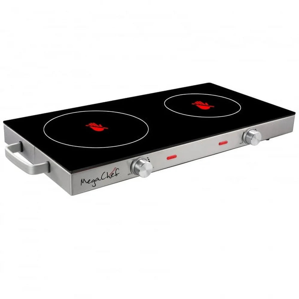 🍳 Ceramic Infrared Double Cooktop – Electric Dual Burner 🔥