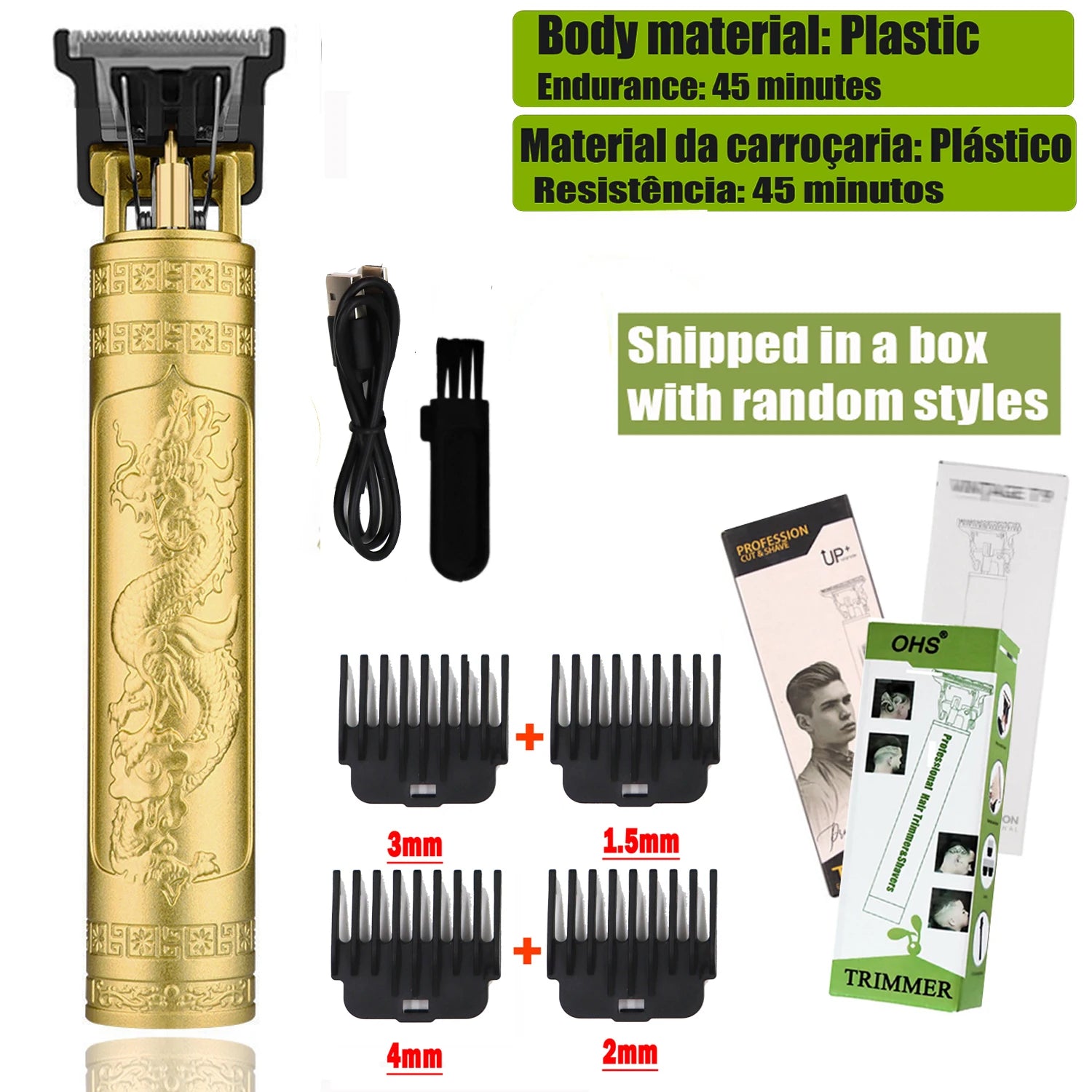 💈 T9 Hair Clipper – Electric Beard & Hair Trimmer for Men