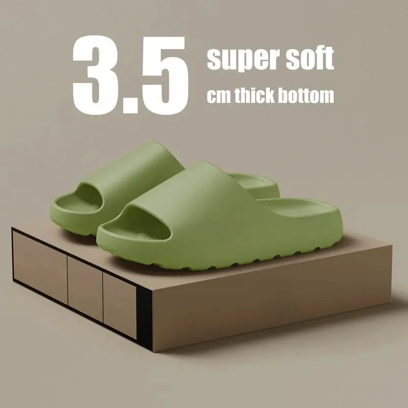 👟 EVA Lightweight Anti-Slip Slides – Men’s Summer Slippers