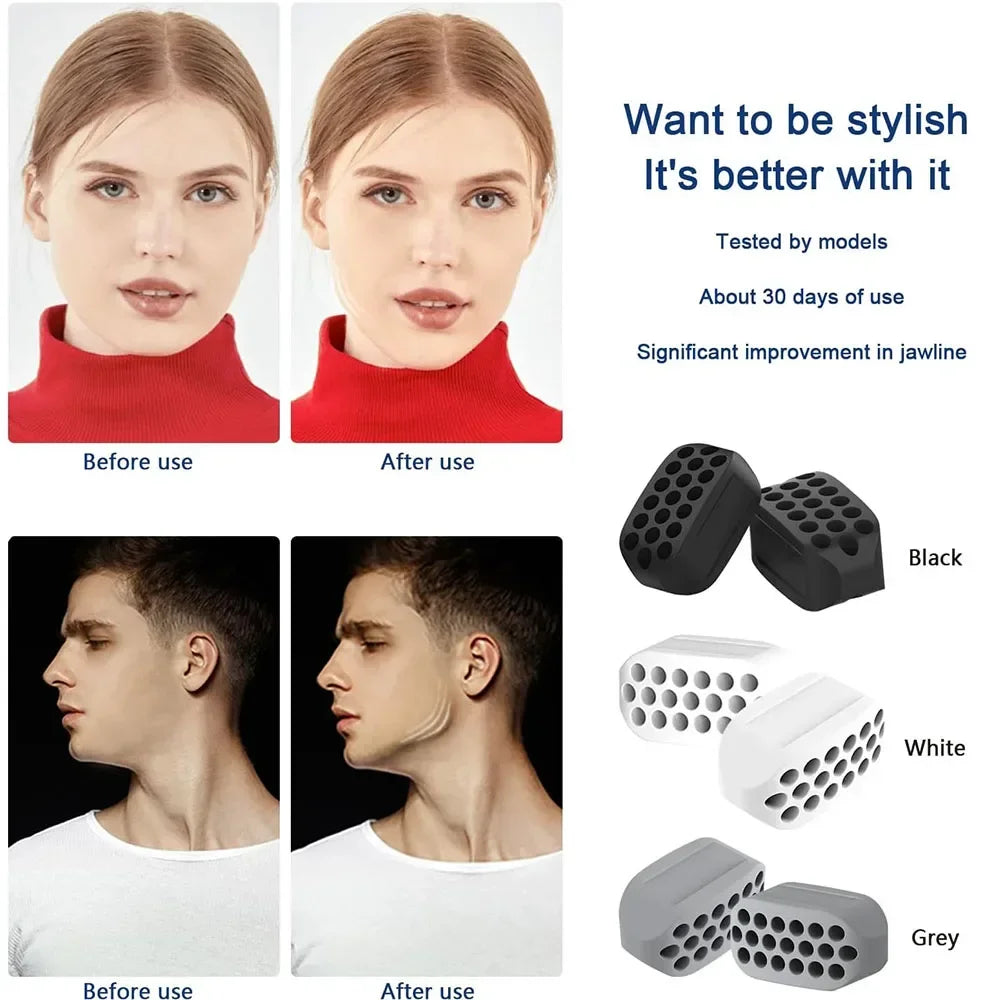 💪 Jaw Exerciser & Face Slimming Tool | Define Your Jawline & Reduce Double Chin