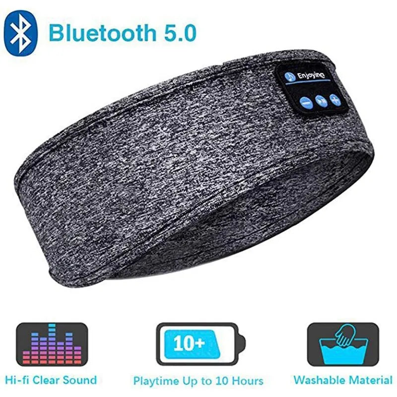 🎧 Diadema Bluetooth Inalámbrica 🎶 | Música y Comodidad para Deporte o Dormir 😴