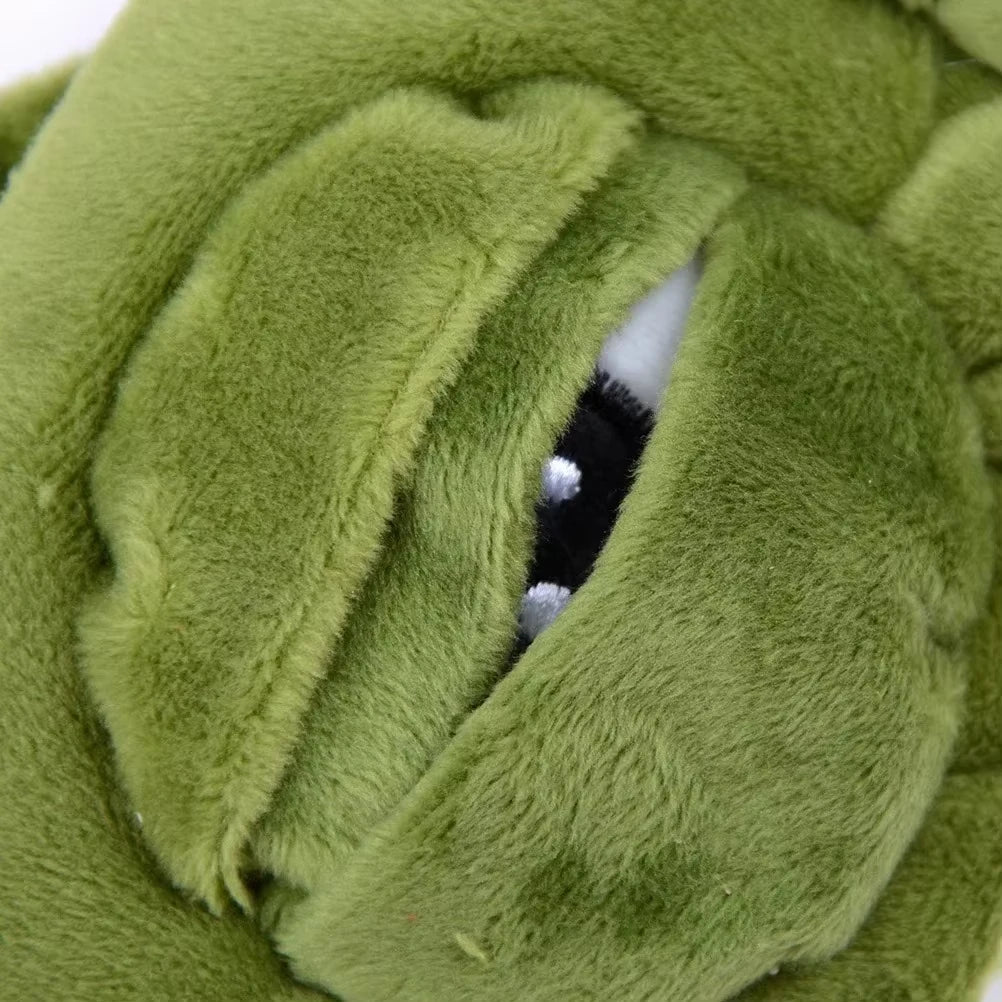 😴 3D Sad Frog Sleep Mask – Natural Sleeping Eyeshade Cover for Women and Men, Soft Portable Blindfold for Travel