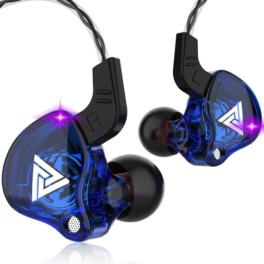 🎧 Original QKZ AK6 In-Ear Earphones – 6 Dynamic Driver Unit