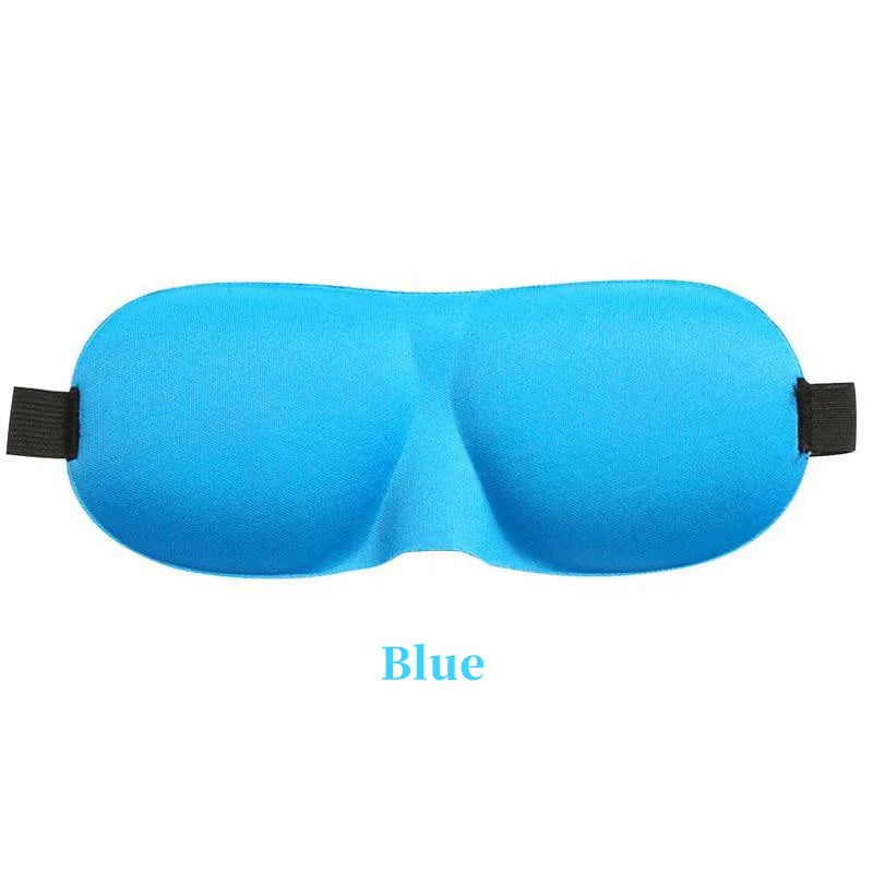 😴 3D Contoured Eye Mask for Sleeping – Lightweight & Comfortable Sleep Blindfold