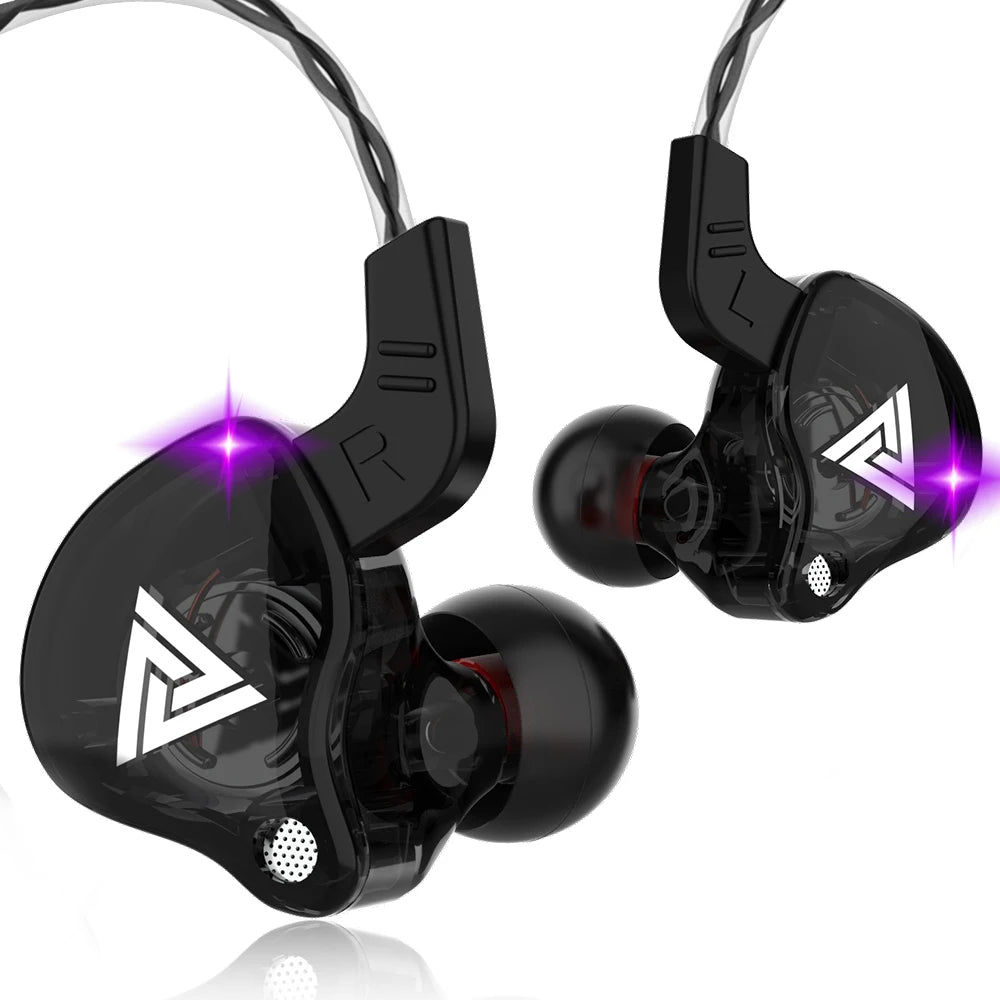 🎧 Original QKZ AK6 In-Ear Earphones – 6 Dynamic Driver Unit