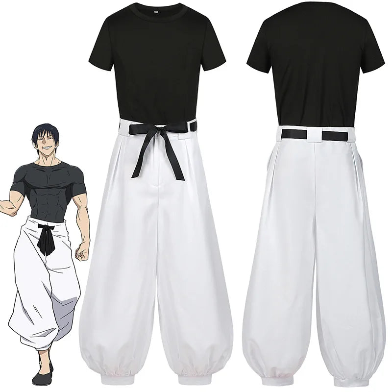 🎭 Jujutsu Kaisen JJK Cosplay Costume – Fushiguro, Toji, Satoru Gojo