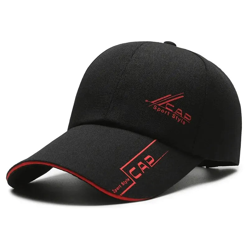 🧢 Summer Long Brim Baseball Cap – Unisex Outdoor Sun Protection Hat