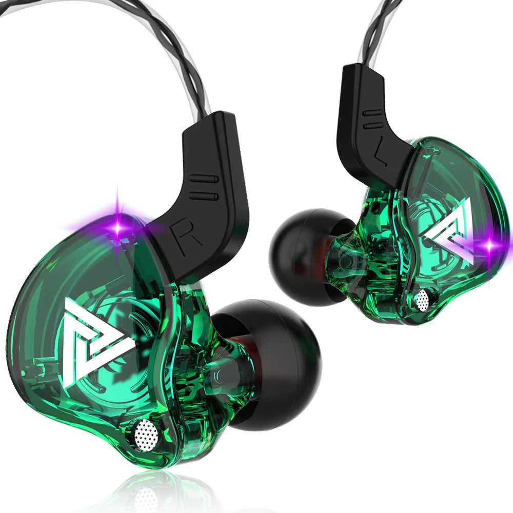 🎧 Original QKZ AK6 In-Ear Earphones – 6 Dynamic Driver Unit