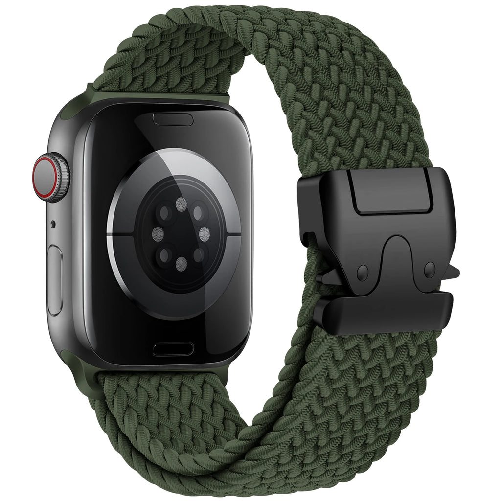 ⛓Braided Paracord Strap for Apple Watch | Durable, Adjustable & Stylish ⌚