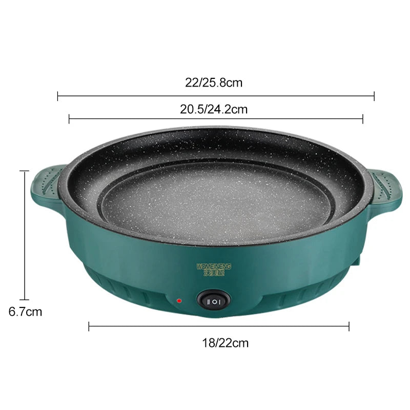 🍳 Electric Frying Pan – Compact & Powerful ⚡