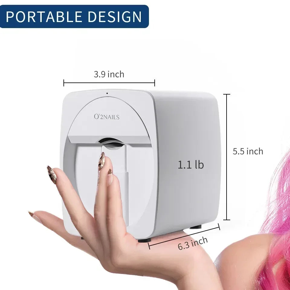 💅 OUCEY Smart Nail Printer – AI Nail Art Machine with High-Resolution Printing