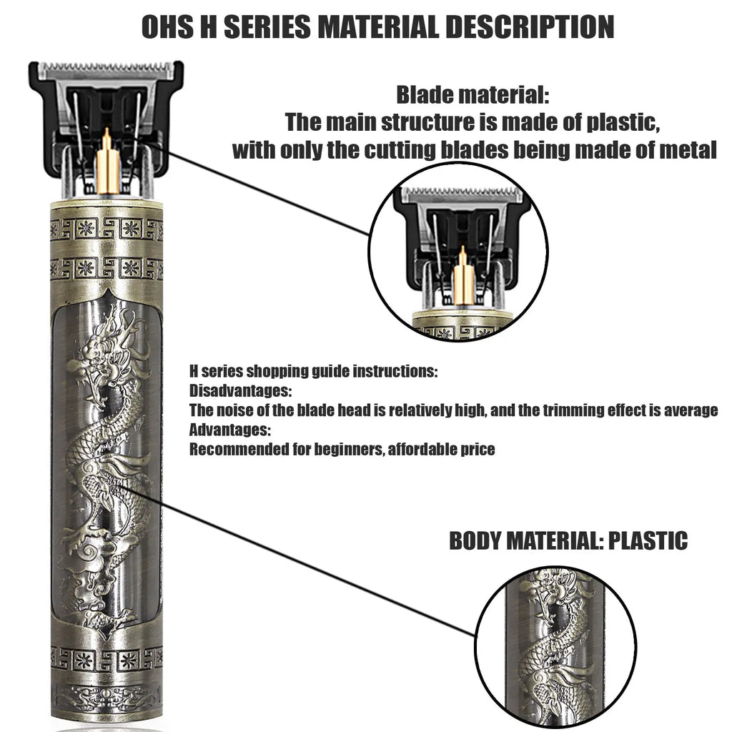 💈 T9 Hair Clipper – Electric Beard & Hair Trimmer for Men