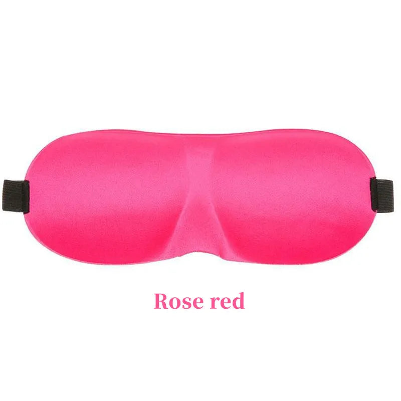 😴 3D Contoured Eye Mask for Sleeping – Lightweight & Comfortable Sleep Blindfold