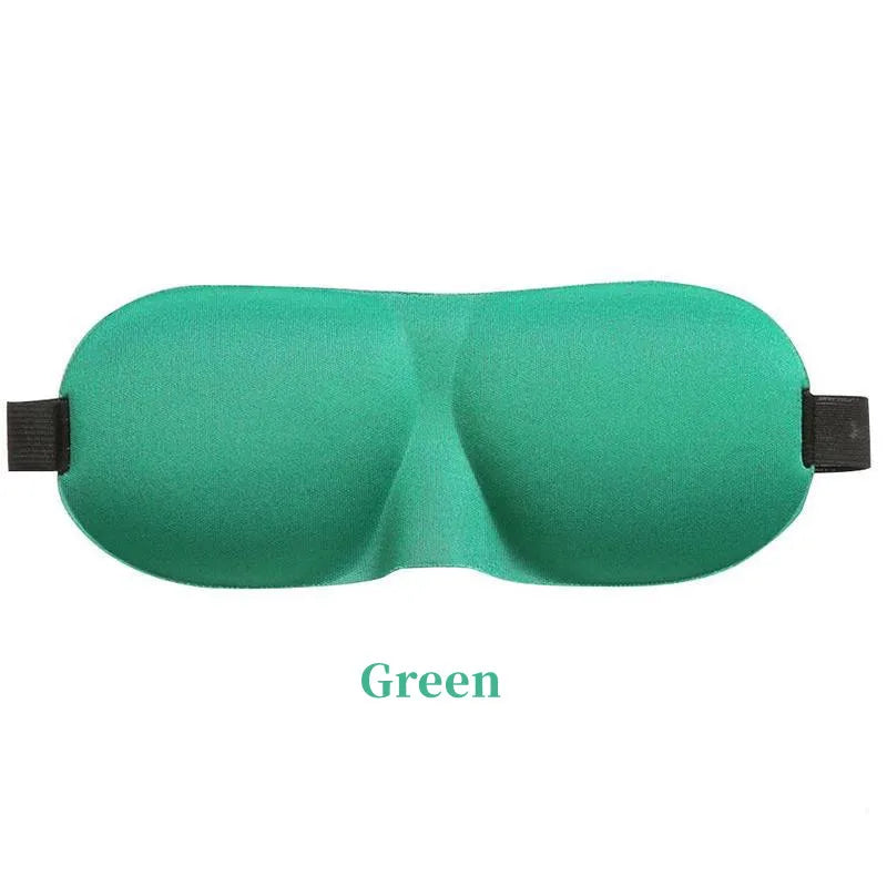 😴 3D Contoured Eye Mask for Sleeping – Lightweight & Comfortable Sleep Blindfold