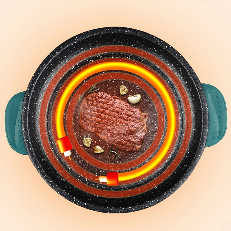 🍳 Electric Frying Pan – Compact & Powerful ⚡