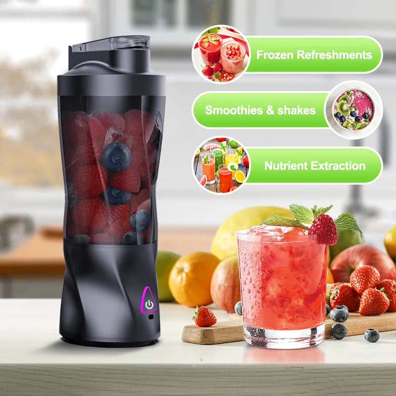 🥤 KIRAINAFLY Portable Blender – 700ml Personal Smoothie & Shake Maker