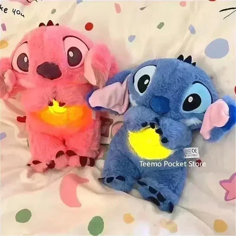 💙🌺 Lilo and Stitch Soothing Doll – Breathable Kawaii Disney Anime Character Companion Toy