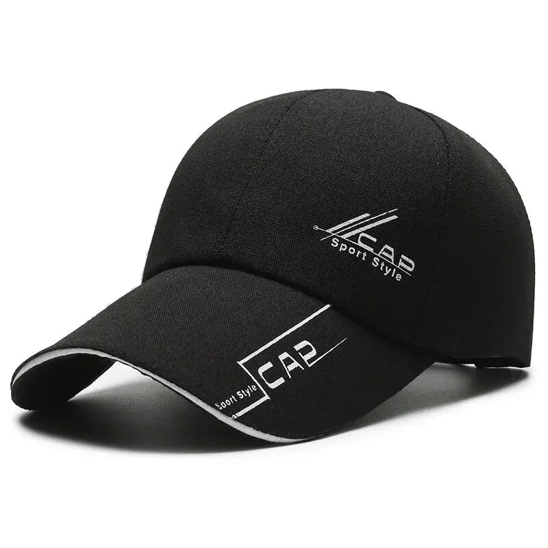 🧢 Summer Long Brim Baseball Cap – Unisex Outdoor Sun Protection Hat