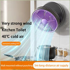 🌬️ Xiaomi 4-in-1 Multifunctional Portable Fan – Rechargeable Desktop & Wall-Mounted with Night Light