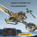 🛩️ 2025 RC Flying Sword Drone with Brushless Motor & RGB Lights